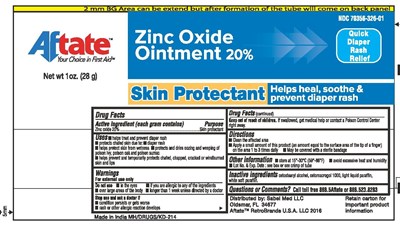 Principle Display (Aftate 1oz Zinc Oxide  Principle Display)
